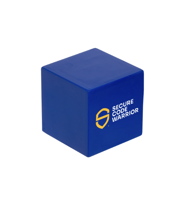 SQUARAX anti-stress cube blue