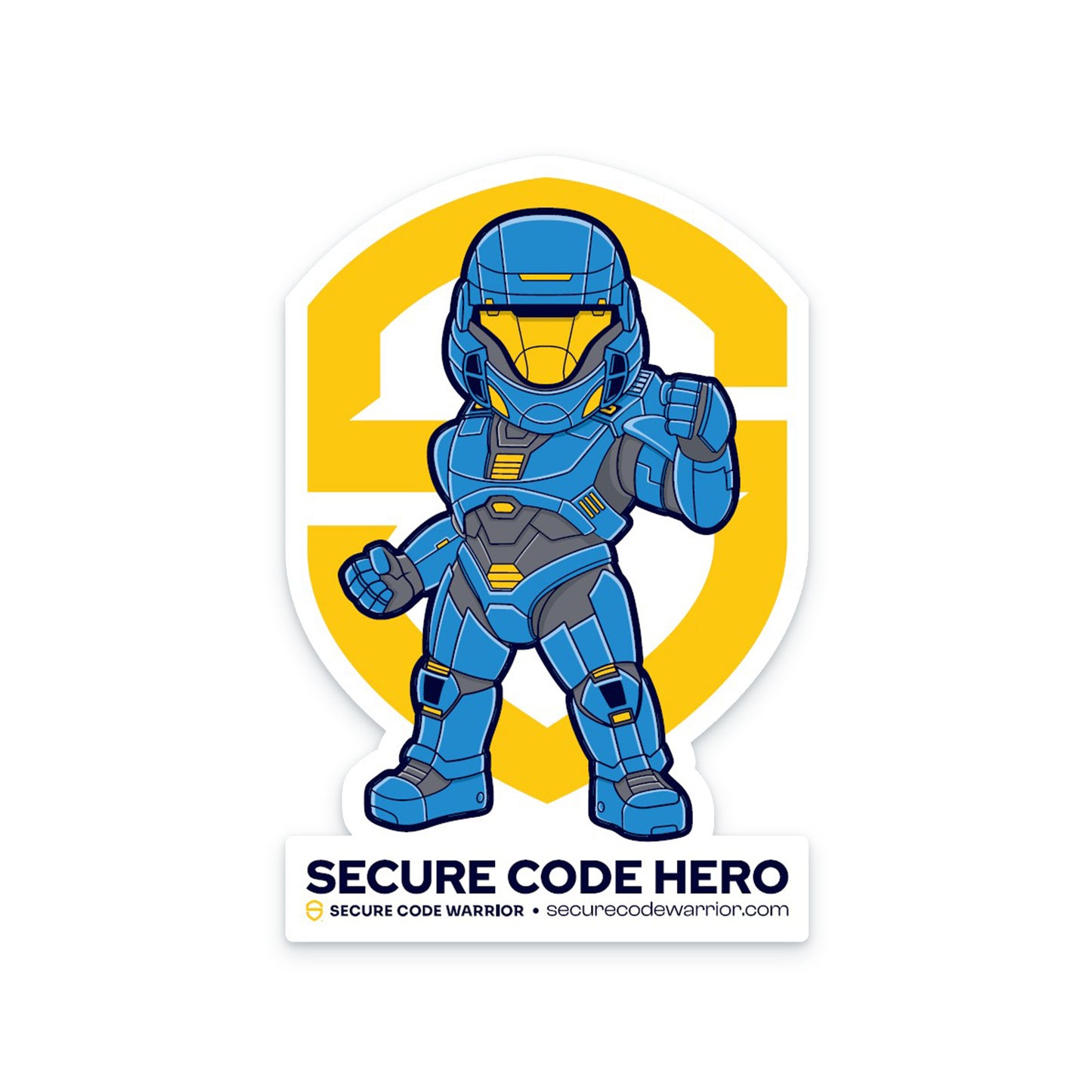 Laptop Decal - Secure Code Hero