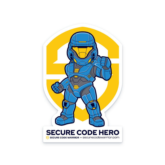 Laptop Decal - Secure Code Hero