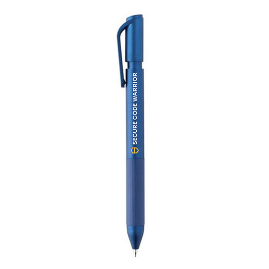 TwistLock pen made from GRS-certified recycled ABS blue